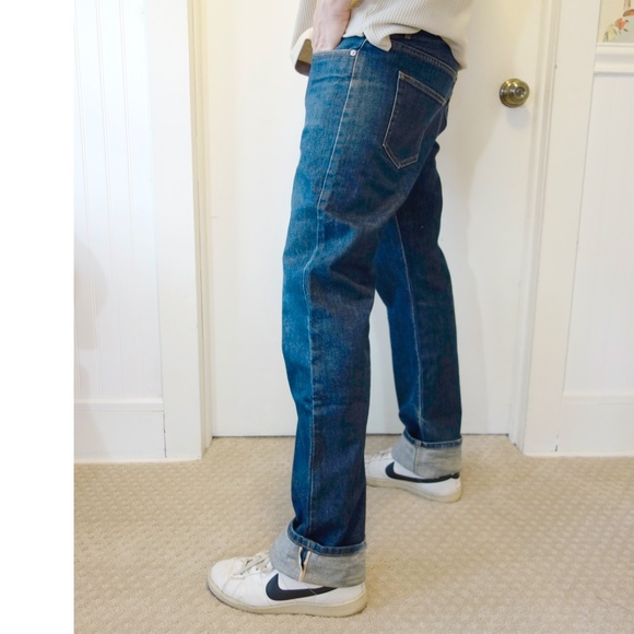 APC New Standard Selvedge Jeans Classique Men's Size 28 Straight Leg - Picture 3 of 5